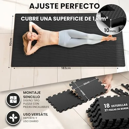 BeMaxx Esterillas Puzzle EVA — foto 3