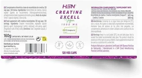 HSN Creapure 240 cápsulas — foto 2