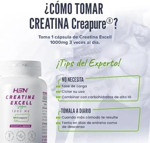 HSN Creapure 240 cápsulas — foto 3