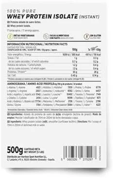 HSN Whey Isolate 500 g — foto 2